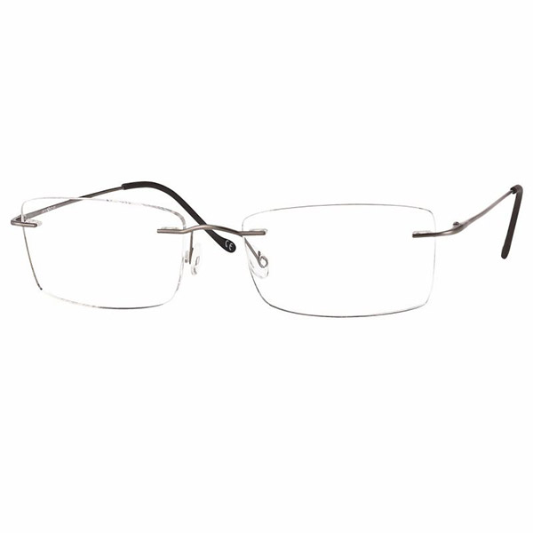 عینک بدون فریم بزرگسال سنترواستایل مدل تیتانیوم | عینک نارنجی